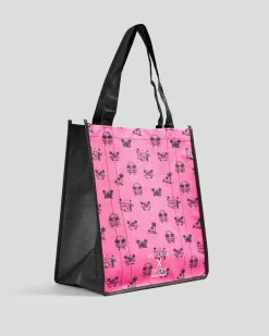 Bags*City Beach Helmsman Eco Bag Pink/black