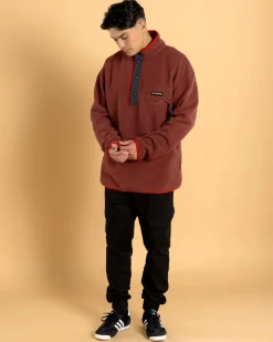Hoodies & Sweatshirts*Columbia Helvetia Half Snap Fleece Sweatshirt Spice