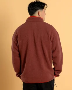 Hoodies & Sweatshirts*Columbia Helvetia Half Snap Fleece Sweatshirt Spice