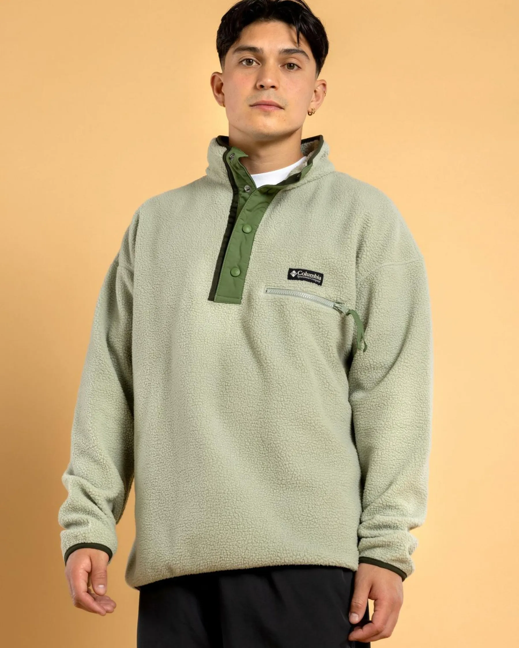 Sale Helvetia Half Snap Fleece Sweatshirt Hoodies & Sweatshirts