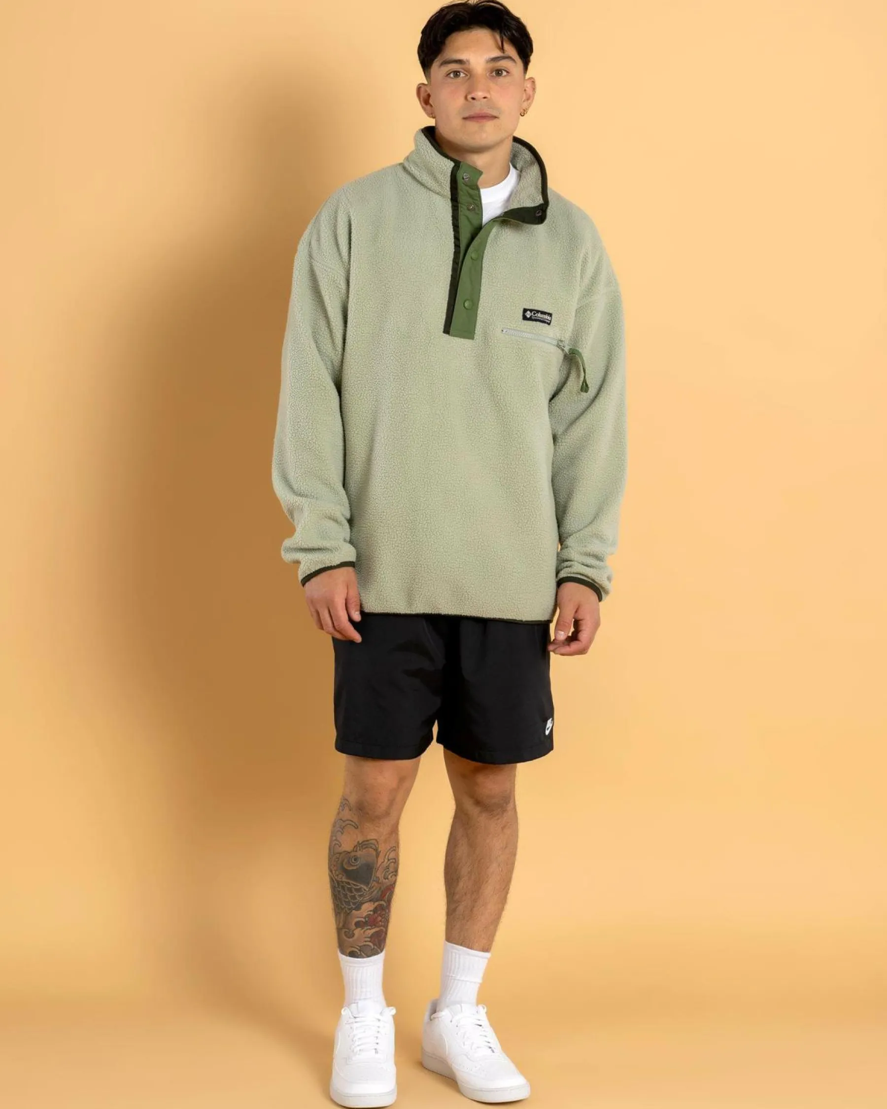 Sale Helvetia Half Snap Fleece Sweatshirt Hoodies & Sweatshirts
