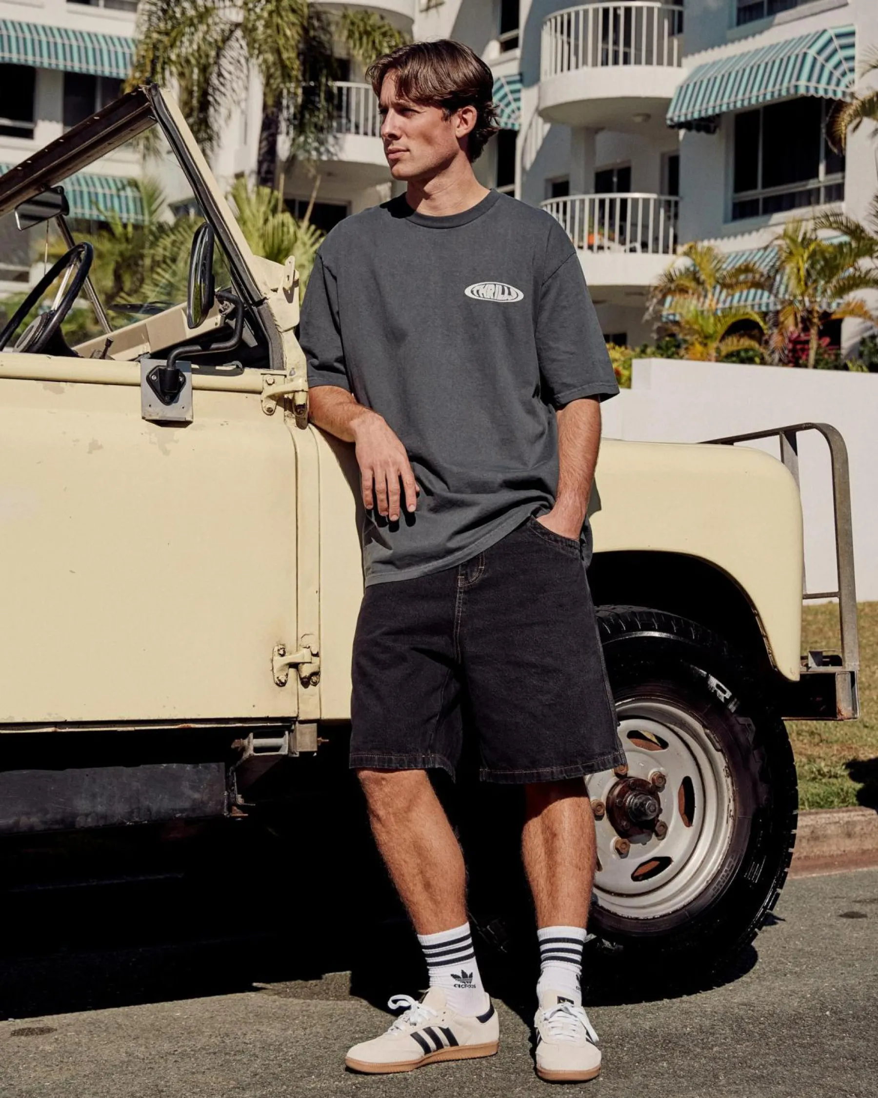 New Heritage Denim Shorts Denim|Shorts & Bottoms