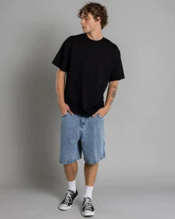Denim|Shorts & Bottoms*Jacks Heritage Denim Shorts Mid Blue