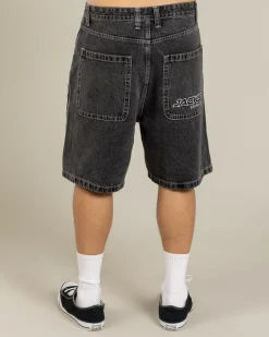 Denim|Shorts & Bottoms*Jacks Heritage Denim Shorts Faded Black