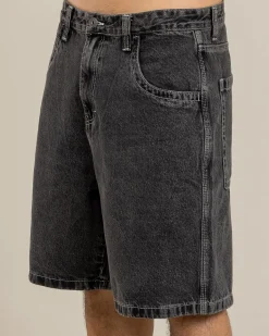 Denim|Shorts & Bottoms*Jacks Heritage Denim Shorts Faded Black
