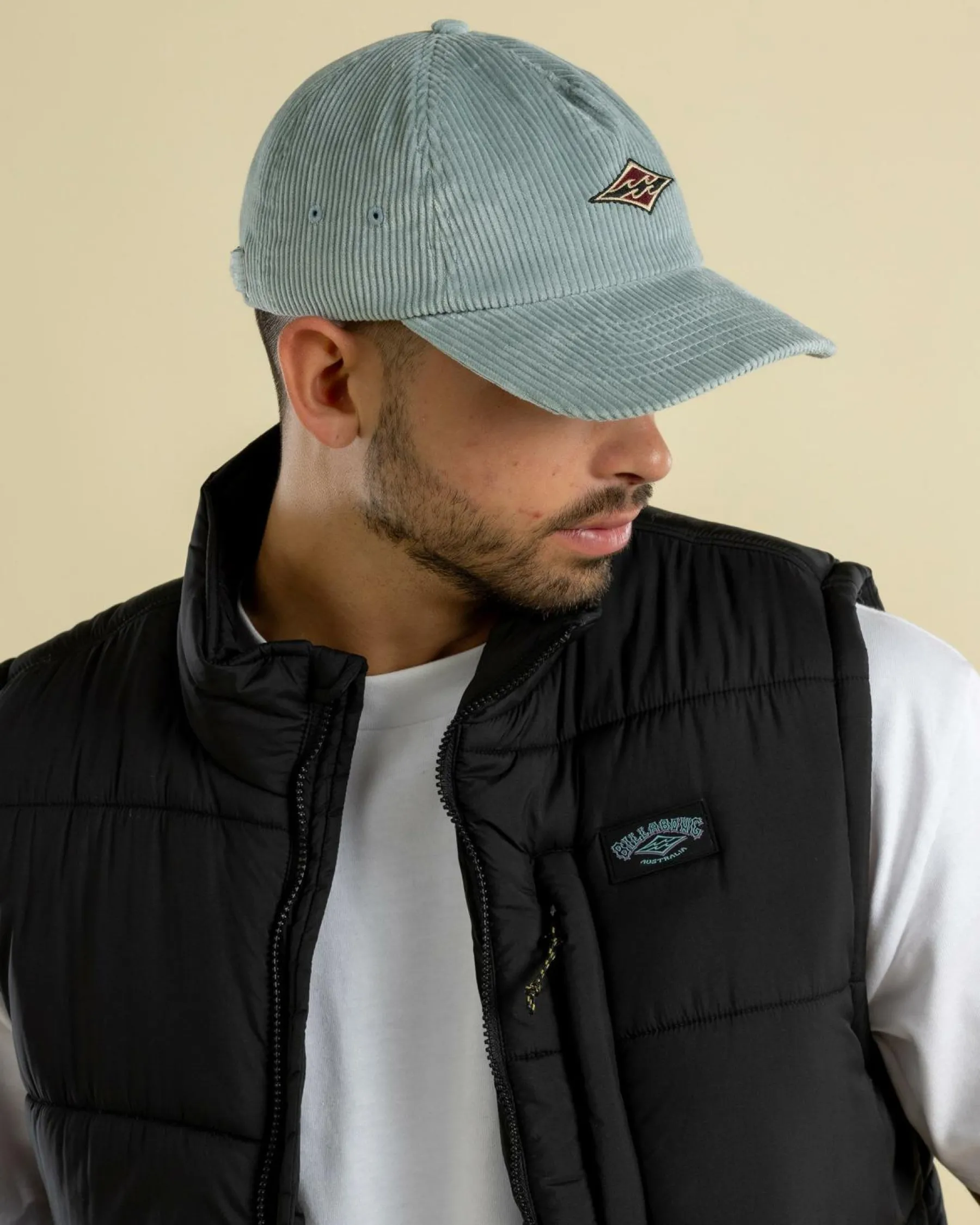 Headwear*Billabong Heritage Strapback Cap Washed Blue