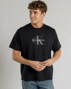 Tops & T-Shirts*Calvin Klein Hero Monologo T-Shirt Black