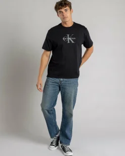 Tops & T-Shirts*Calvin Klein Hero Monologo T-Shirt Black
