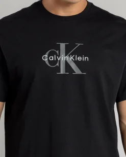 Tops & T-Shirts*Calvin Klein Hero Monologo T-Shirt Black