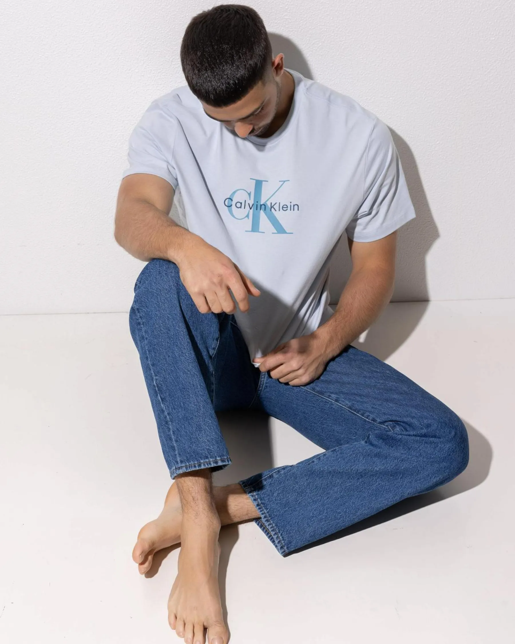 Tops & T-Shirts*Calvin Klein Hero Monologo T-Shirt Plein Air