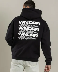Hoodies & Sweatshirts*Wndrr Hex Hoodie Black