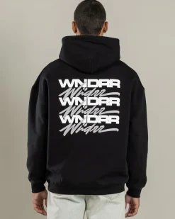 Hoodies & Sweatshirts*Wndrr Hex Hoodie Black