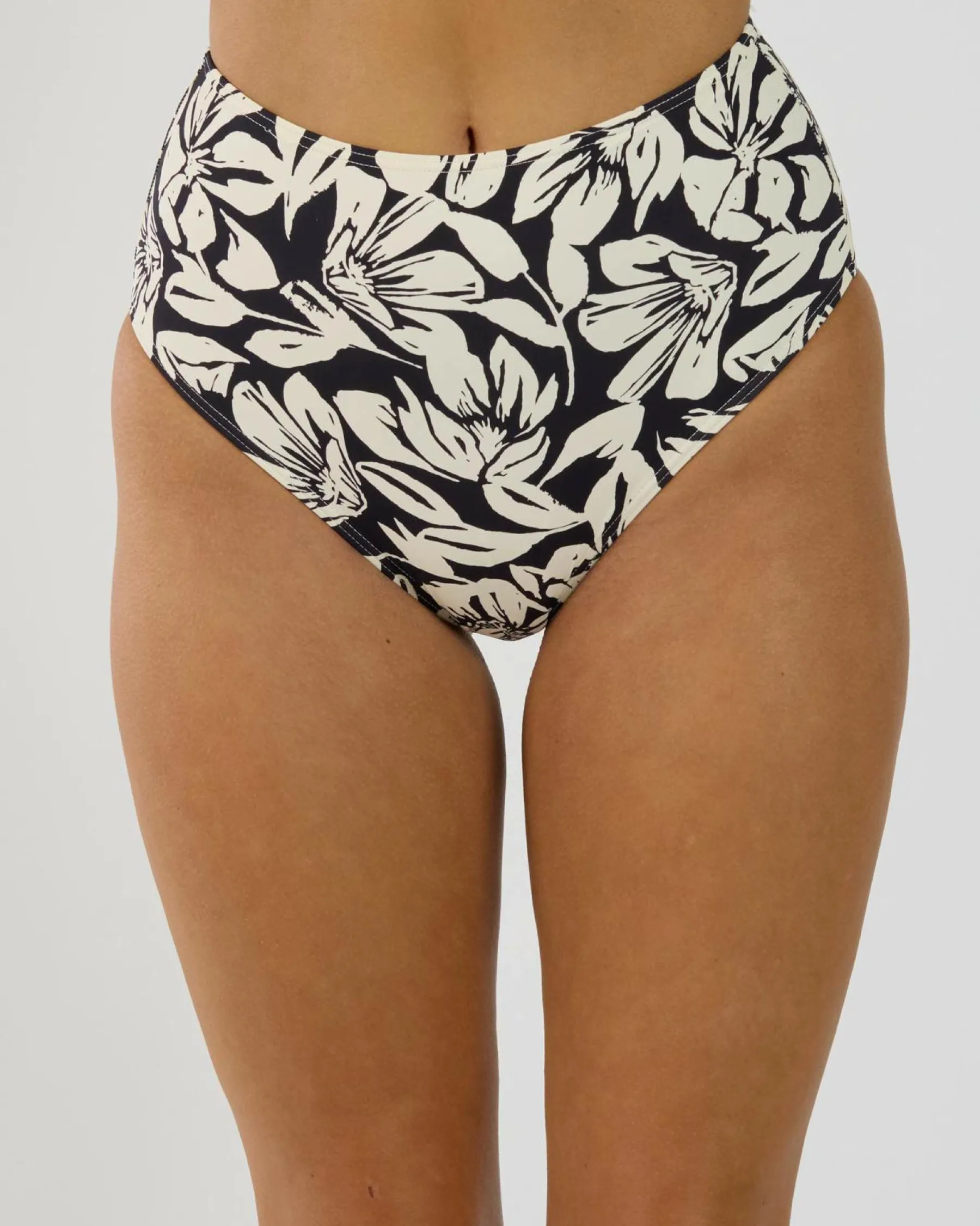 Discount Hi Times High Waisted Retro Bikini Bottom Women Bikinis