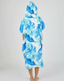 Clearance Hibis Hooded Towel Women Beach Accessories & Towels