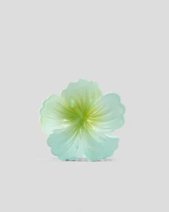 Beauty & Hair*Karyn In LA Hibiscus Flower Hair Claw Clip Seafoam