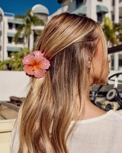 Hot Hibiscus Flower Hair Claw Clip Women Beauty & Hair