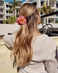 Hot Hibiscus Flower Hair Claw Clip Women Beauty & Hair