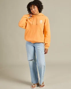 Jumpers & Hoodies*Rip Curl Hibiscus Heritage Hoodie Light Orange