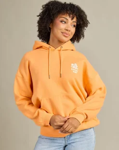 Jumpers & Hoodies*Rip Curl Hibiscus Heritage Hoodie Light Orange