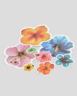 Sale Hibiscus Sticker Pack Women Gifts & Novelty|Gifts & Novelty