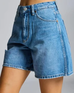 Sale High A-Line Shorts Women Denim|Bottoms