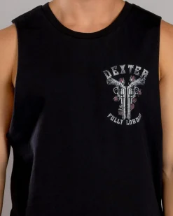 Tops & T-Shirts*Dexter High Calibre Muscle Tank Black