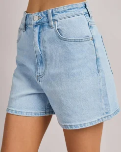 Sale High Relaxed Shorts Women Denim|Bottoms