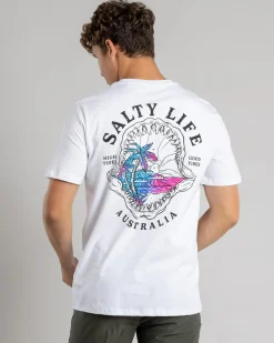 Tops & T-Shirts*Salty Life High Tide T-Shirt White