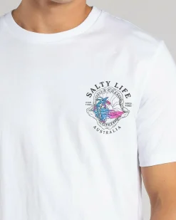 Tops & T-Shirts*Salty Life High Tide T-Shirt White