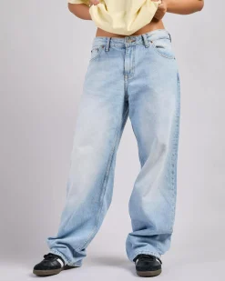 Denim|Bottoms*Dr Denim Hill Low Baggy Jeans Stream Light Fade
