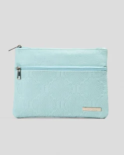 Pencil Cases & Stationery|Pencil Cases & Stationery*Mooloola Holly Large Pencil Case Pale Blue