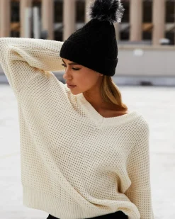 Headwear*Mooloola Holyoke Beanie Black