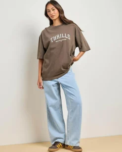 Hot Home Advantage Oversized T-Shirt Women Sets|Tops