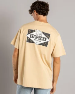 Tops & T-Shirts*Ringers Western Hometown Relaxed T-Shirt Dark Sand