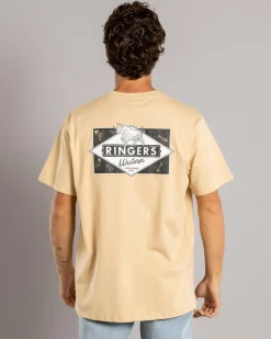 Tops & T-Shirts*Ringers Western Hometown Relaxed T-Shirt Dark Sand