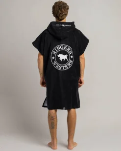 Beach Accessories & Towels*Ringers Western Hooded Towel Black