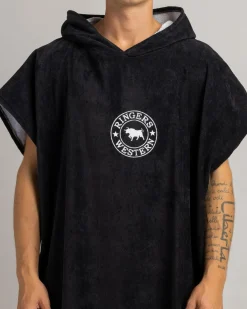 Beach Accessories & Towels*Ringers Western Hooded Towel Black
