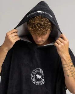 Beach Accessories & Towels*Ringers Western Hooded Towel Black