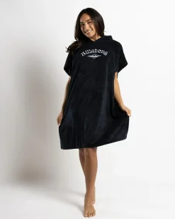Beach Accessories & Towels*Billabong Hoodie Towel Black