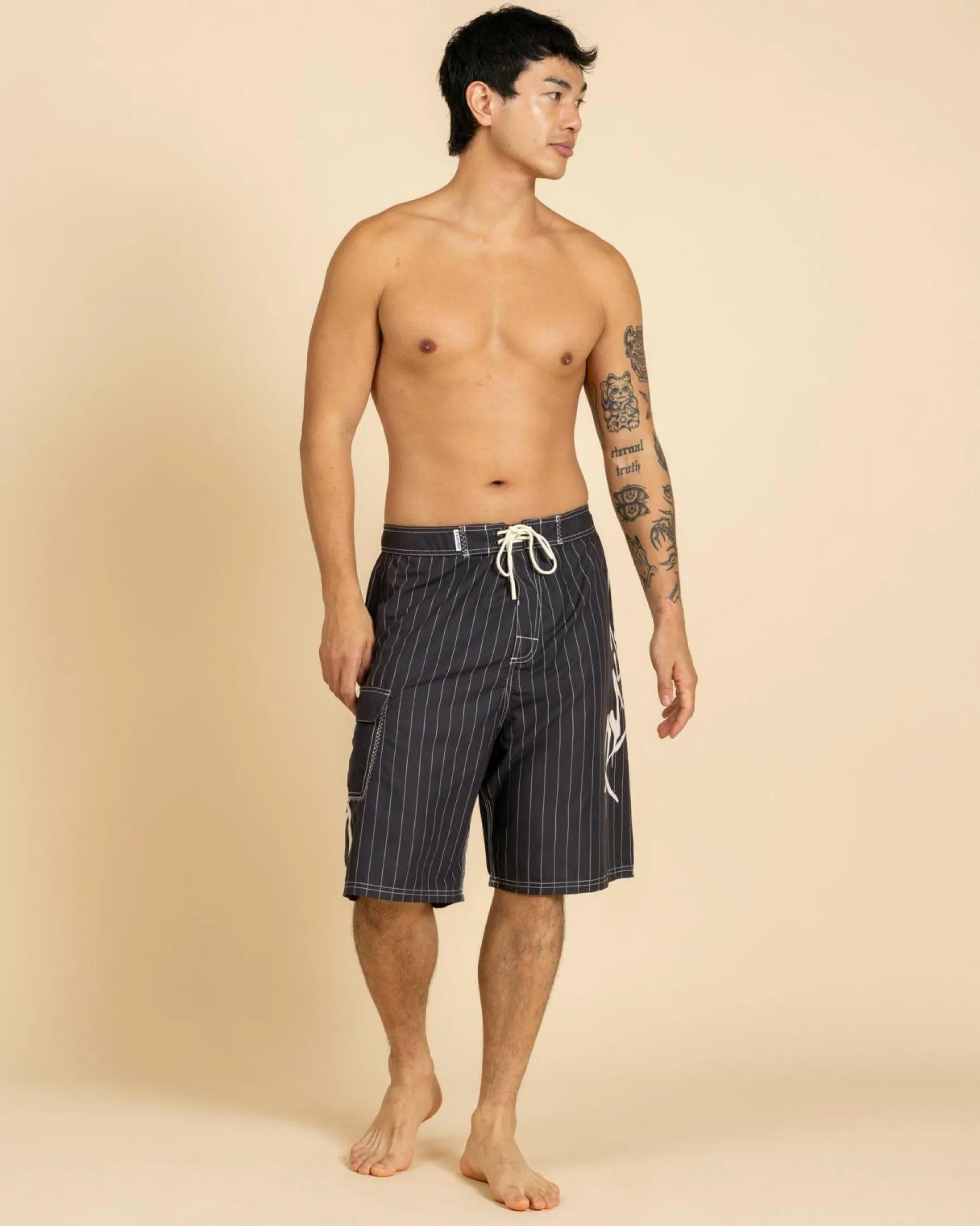 Best Hoodus Fixed Waist Board Shorts Board Shorts|Shorts & Bottoms