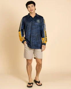 Discount Hooked Cuda Fishing Jersey Tops & T-Shirts
