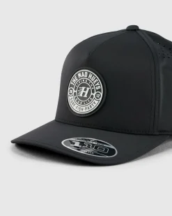 Headwear*The Mad Hueys Hueys Good Life 110 Flexfit Cap Black