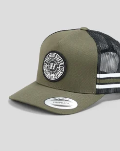 Headwear*The Mad Hueys Hueys Good Life Trucker Cap Olive