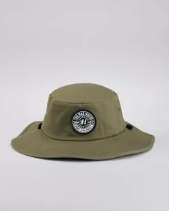 Headwear*The Mad Hueys Hueys Good Life Wide Brim Hat Olive