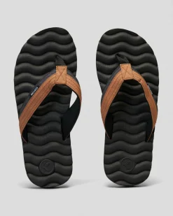 Flip Flops & Sandals*Kustom Hummer III Thongs Slate/tan