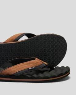 Flip Flops & Sandals*Kustom Hummer III Thongs Slate/tan