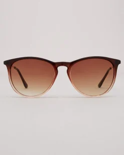 Sunglasses*Indie Eyewear Hyra Sunglasses Gd Brown/gd Brown