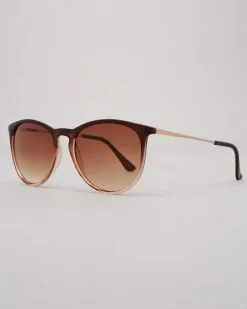 Sunglasses*Indie Eyewear Hyra Sunglasses Gd Brown/gd Brown