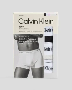 Best Icon Cotton Stretch Trunk 3 Pack Underwear & Sleepwear