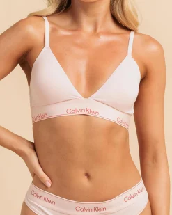 Intimates & Sleepwear*Calvin Klein Icon Lightly Lined Triangle Bralette Potpourri